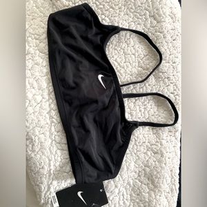 Women’s black Nike bikini top